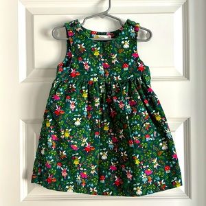 Boden Corduroy Fairy Pinafore Dress